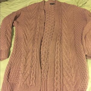 Top shop blush cardigan size 6.